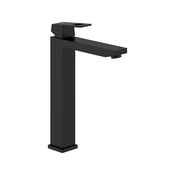 Single Hole Single-Handle Deck Mount Vessel Sink Faucet 1.2 Gpm, Black